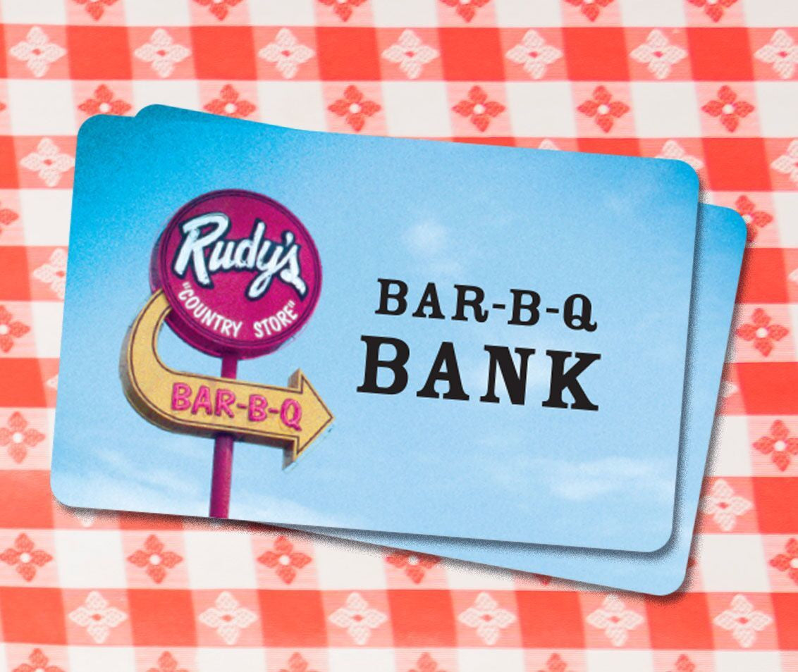 Rudy's E-Gift Card ($5-$100)