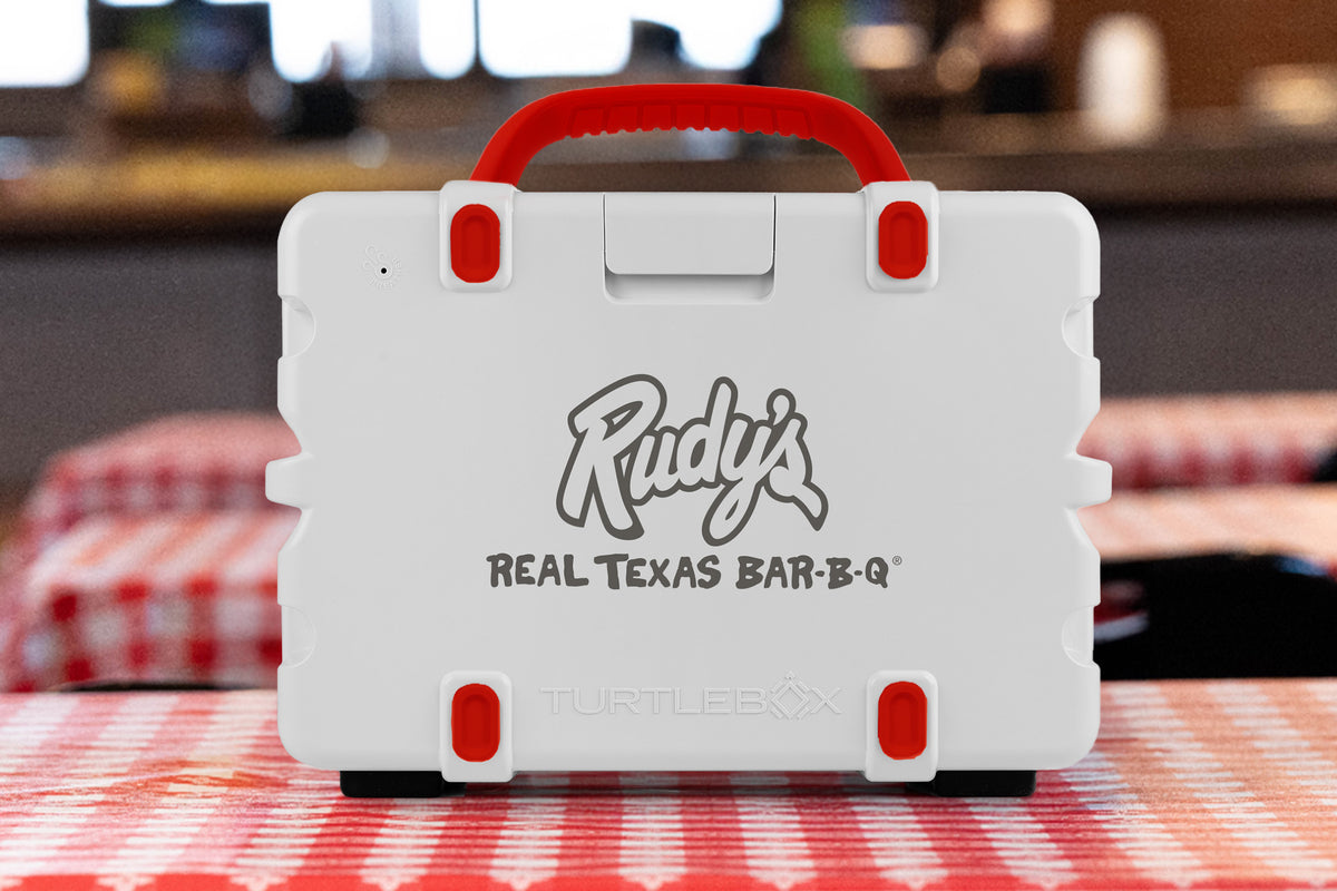 Kit Box Rudy Rudy's Limited Edition Turtle Box Speaker – Rudy's Bar-B-Q