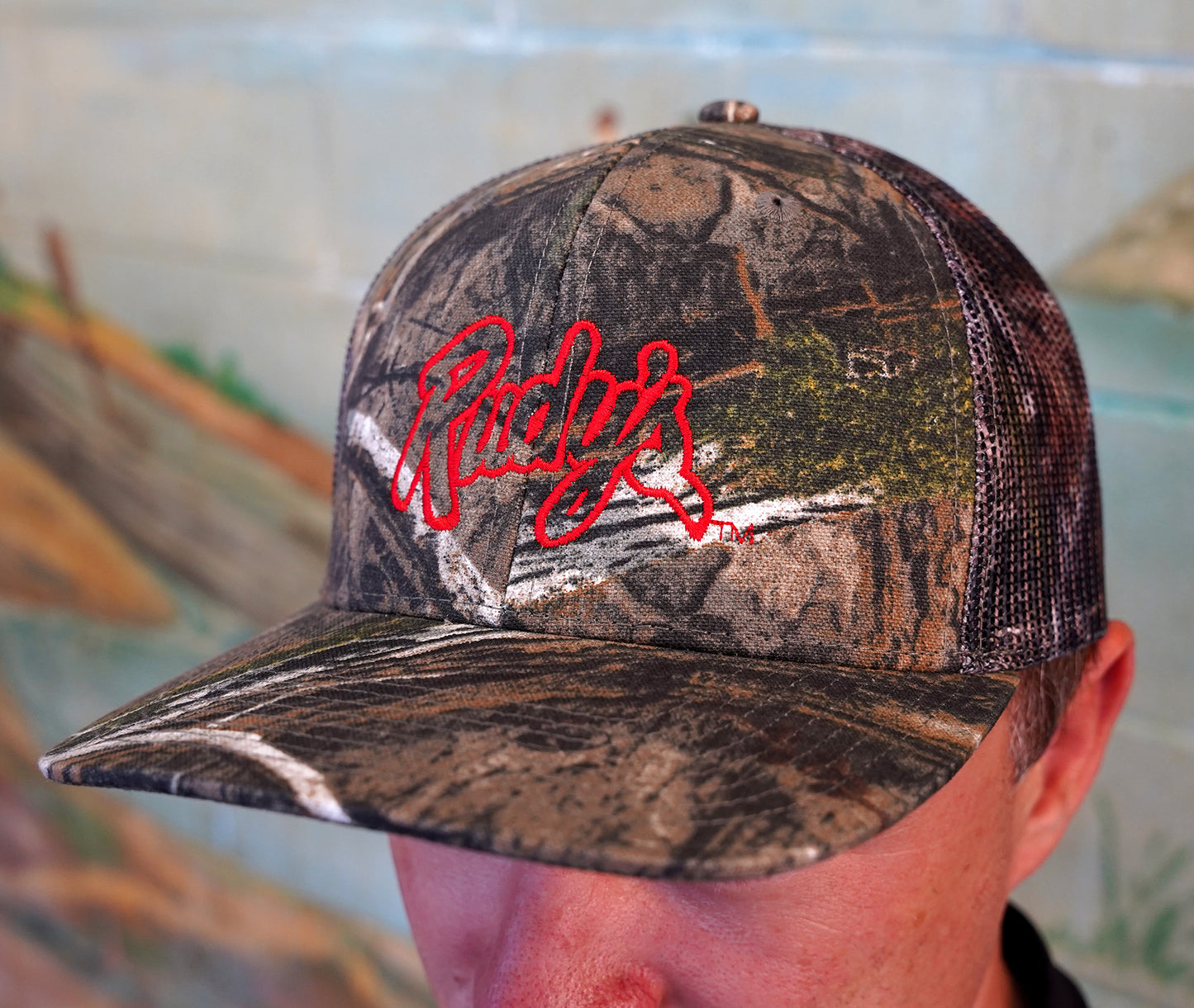 Camo Mesh Back Trucker Cap