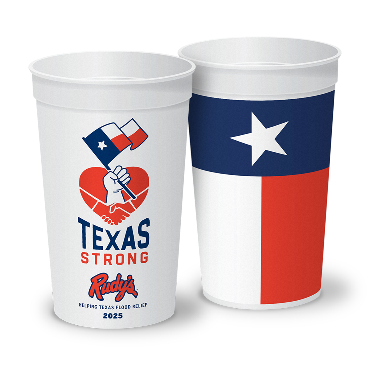 Limited Edition Texas Strong cups